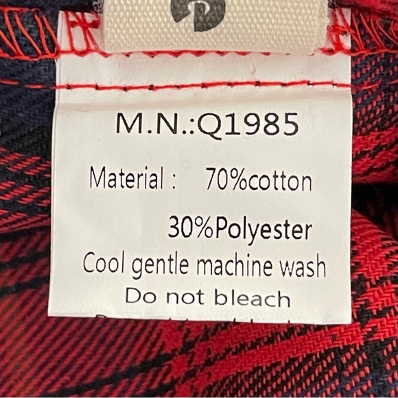 Flannel Shirts by Minibee - M (Runs Small) - Picture 4 of 7